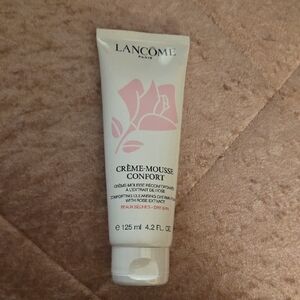 Lancome Crème-Mousse Confort Cleanser - Pink & White